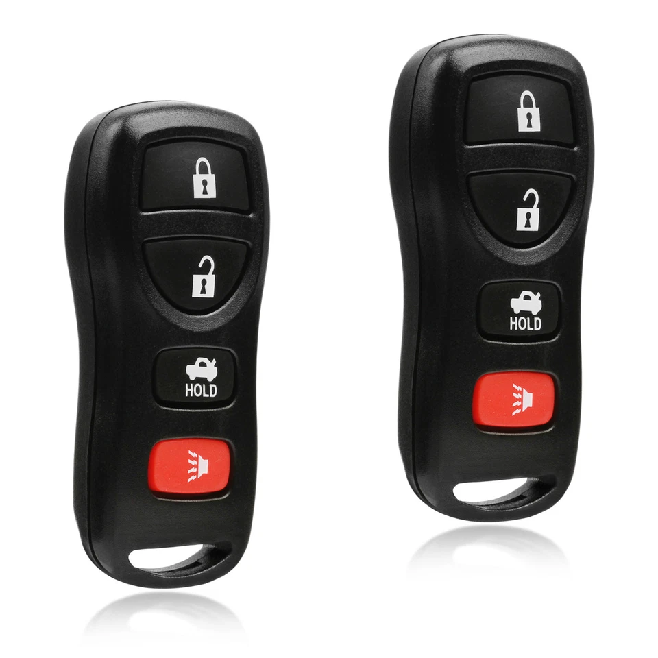 2 For 2003 2004 2005 2006 2007 2008 2009 Nissan 350z Keyless Car Remote Key Fob Foto 1 de 4