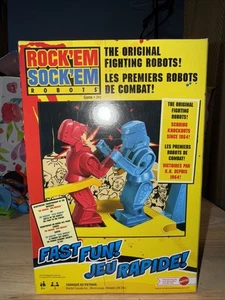 Rockem Sockem Fighting Robots Game Mattel Classic Toy, Mini. New - Picture 1 of 6