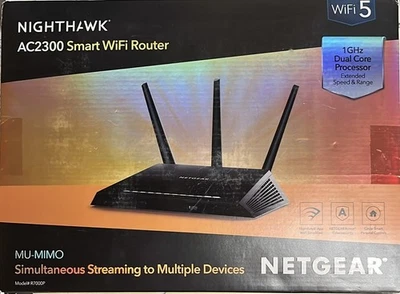 Roteador WiFi Inteligente Netgear R7000P Nighthawk AC2300 Dual-Band com MU-MIMO - Imagem 1 de 2