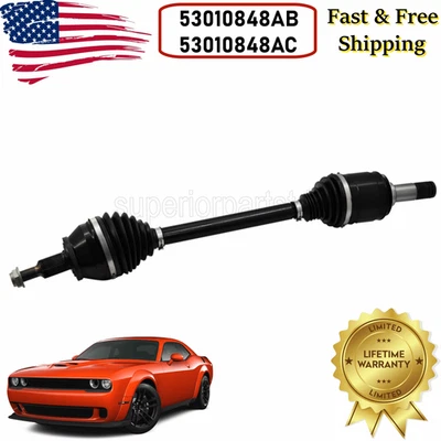 New Rear Right Axle Shaft For 2015-2023 DODGE CHALLENGER 6.2L 6.4L V8 53010848AC - Image 1 of 4