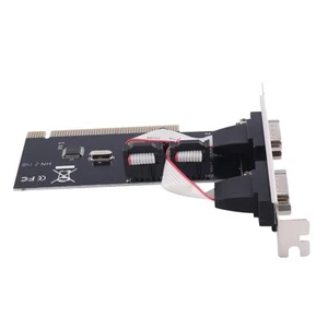 PCI TO R232 Adapter PCIE to 2 Port Serial Expansion Card PCI-E to3901 - Afbeelding 1 van 6