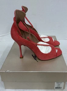 Brian Atwood Red High Heels Samantha 38 EU Neu | Kostenloser Versand! - Bild 1 von 4