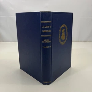 Minor Prophets Vol IV Calvin's Commentaries Eerdman's 1950 Vintage HC Theology - Imagen 1 de 9