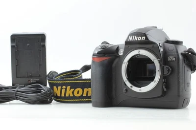 12,434 shots 【N MINT】 Nikon D70s 6.1MP Digital SLR Camera Body w/Strap FromJAPAN - Image 1 of 4