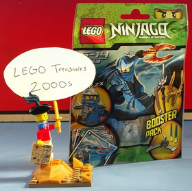 LEGO 9553 Ninjago Jay ZX Booster Pack NEW SEALED Retired 2012