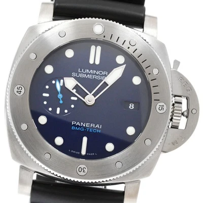 PANERAI Luminor Submersible PAM00692 BMG-TECH 3 Days Navy Dial AT Men's_849704 - Image 1 of 4