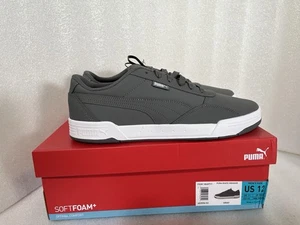 Zapatillas de skate PUMA para hombre SoftFoam zapatos con cordones grises talla 12 - Imagen 1 de 10