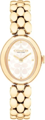 Coach Sammy Women's 2H Quartz Watch Stainless Steel Bracelet Gold/White - Image 1 of 3