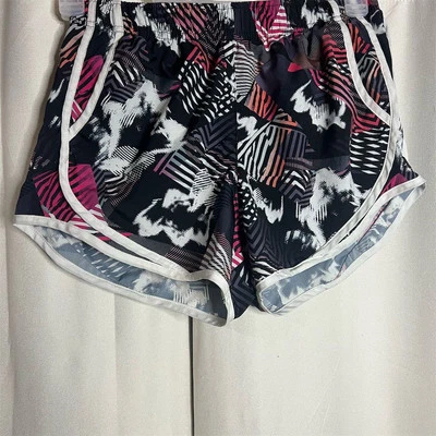 Calvin Klein Women's Geometric Print Running Shorts Size S Multicolor - Image 1 of 4