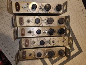 Pięć jednostek do nadajnika radiowego vintage BC-610 HF TU-48 TU-49 TU-52 TU-53 TU-54 - Zdjęcie 1 z 10