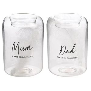 Memorial Tea Light Holder In Our Hearts - Choose Design - Picture 1 of 9