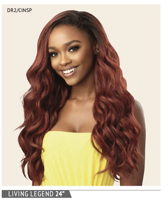Outre Converti-Cap Synthetic Half Wig - LIVING LEGEND 24'' - Image 1 of 3