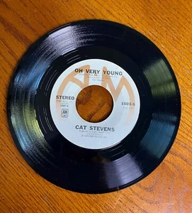 CAT STEVENS - Oh Very Young/100 I Dream - 45rpm - Picture 1 of 5