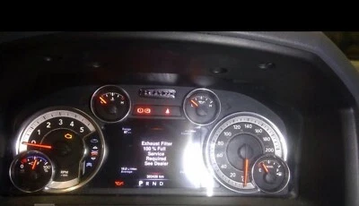 Dodge Ram 1500 2015 3,0 diésel velocímetro Speedo Cluster P68280823AC fabricante original Foto 1 de 4