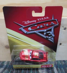 DISNEY PIXAR CARS 3 RUST EZE RACING CENTER LIGHTNING MCQUEEN TARGET EXCLUSIVE - Picture 1 of 9