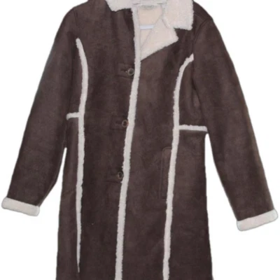 VINTAGE MC DOUGLAS PARIS SHERLING LINED SEUDE COAT - Image 1 of 3