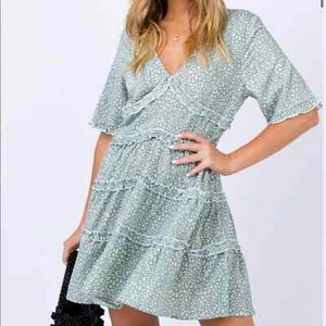 Mini Vestido Princesa Polly Candice Volantes Manga Corta Talla 12 NUEVO - Imagen 1 de 12