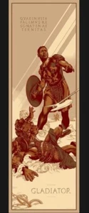 Gladiator Variant Martin Ansin Mondo Movie Poster Film Art Russell Crowe 12x36 - Picture 1 of 4