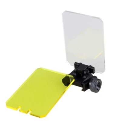 Optic Sight Lens Cover Foldable Airsoft Rifle Scope Shield for 20mm Rail Base - Image 1 of 4