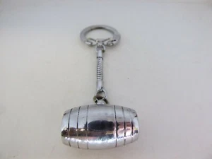 Porte-Clés / Key Ring - TONNEAU - BARREL - 3D - METAL - MIGNON / CUTE - TOP !  - Picture 1 of 5