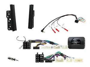 CTKTY23 DOUBLE DIN FACIA BRACKETS STEERING CONTROLS FOR TOYOTA CELICA MR2 RAV4 - Picture 1 of 1
