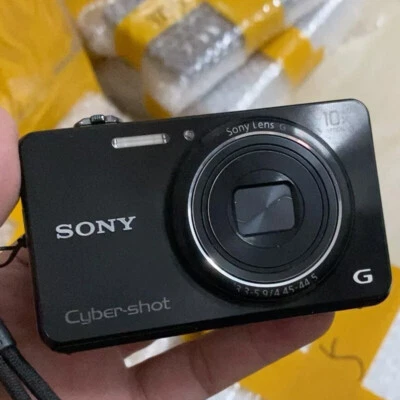 Sony Cyber-shot DSC-WX150 10X Optical Zoom 18.2MP Digital Camera - Black - Image 1 of 4