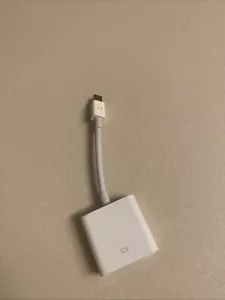 Apple Mini DisplayPort To DVI adapter. Model A1305 MacBook Pro. - Afbeelding 1 van 4