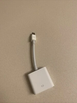 Apple Mini DisplayPort To DVI adapter. Model A1305 MacBook Pro. - Image 1 of 4