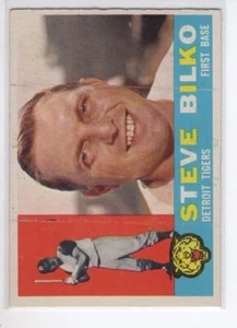 Tarjeta de béisbol 1960 Topps Steve Bilko Detroit Tiger #396 P - Imagen 1 de 1