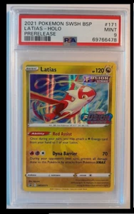 Pokemon BSP Latias Holo #171 PSA 9 prelanzamiento - Imagen 1 de 2