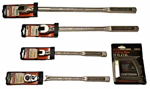 CRAFTSMAN 10-15-18 FLEX HANDLE 3/8-1/2 Dr BREAKER 44202 44201 4363 44815 Ratchet - Picture 1 of 10