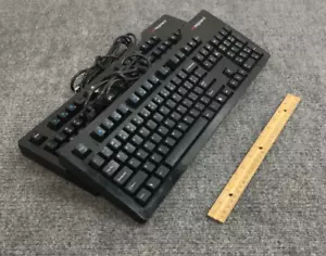Lot of 2 DasKeyboard DASK3MKPROSIL-3G7 Professional Mechanical Keyboard w/ Cords - Picture 1 of 9