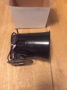 Electronic Alarm Siren Horn AS IS BLack - Picture 1 of 4