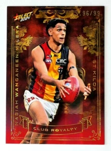 2024 Select AFL Club Royalty CR75 Wanganeen - Milera St Kilda 96/99 - Picture 1 of 3