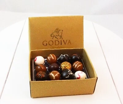 PORTIA'S PARLOR Faux Godiva Chocolate Box for Tyler, Gene, other 14"-16" dolls