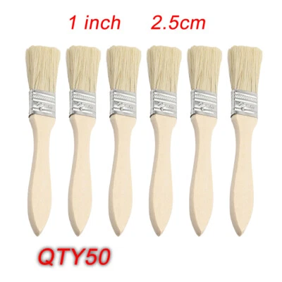 Malerpinsel Set 50-Tlg Flachpinsel Farbpinsel Lackpinsel Eckenpinsel Lasur Satz - Bild 1 von 4