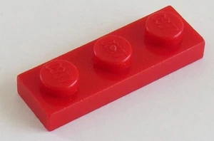 LEGO - Placa / Placa 1 x 3 (10 piezas), Rojo # 3623 - Imagen 1 de 1