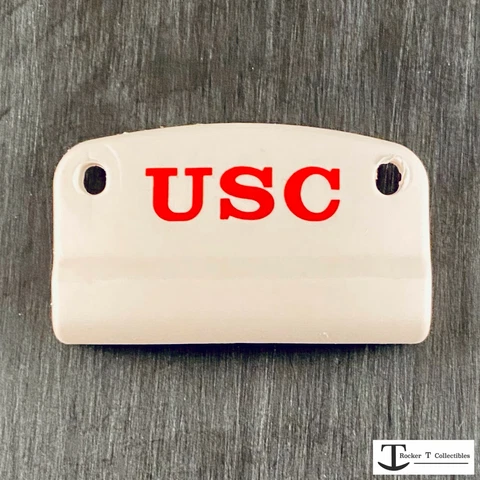 Riddell USC Trojans "USC" Speed Mini Helmet Front Bumper (Not a 3D Bumper) Cover