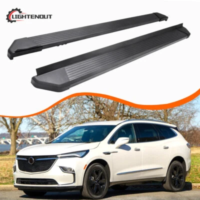 Tablas de correr de 600 lb para Buick Enclave 2018-2024 peldaños laterales barra Nerf Foto 1 de 4