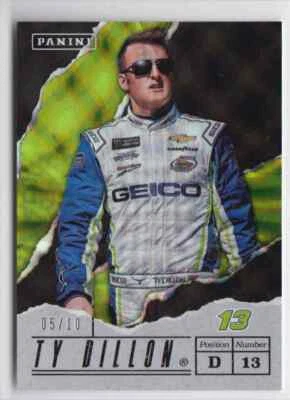 2017 Panini Father's Day Future Frames Ty Dillon 05/10 #70 - Image 1 of 2