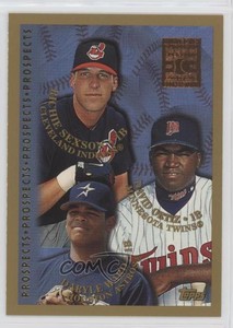 1998 Topps Prospects Minted in Cooperstown Richie Sexson David Ortiz Daryle Ward
