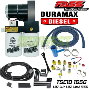 FASS Fuel Lift Pump Duramax Titanium System 165GPH 01-10 GM 6.6 Diesel TSC10165G - Picture 1 of 13