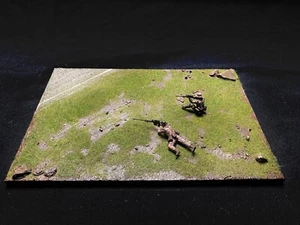 1:48 1:35 Diorama Modelo Base Mini Avión Vehículo Wargaming Paisaje Fotografía - Imagen 1 de 7