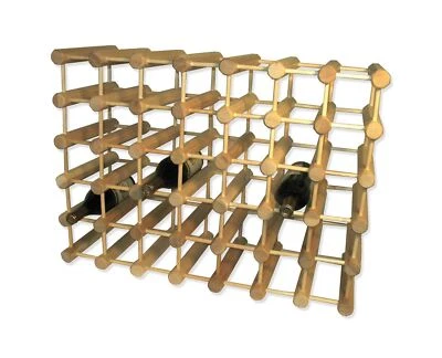 J.K. Adams Ash Wood Modular Stackable Wine Rack Storage Holder with Natural p... - Image 1 of 4