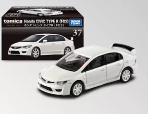 1/64 Tomica Premium #37 Honda CIVIC TYPE-R (FD2) TakaraTomy + - Picture 1 of 1