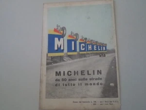 advertising Pubblicità 1950 PNEUMATICI MICHELIN - BIBENDUM - Picture 1 of 1