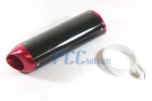 CABEZAL ESCAPE SILENCIADOR CNC 38MM GRAN DIÁMETRO PARA PIT DIRT BIKE EX12H - Imagen 1 de 3