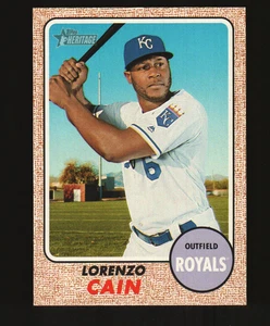 2017 Topps Heritage #253a - Lorenzo Cain - Kansas City Royals  17-1259 - Picture 1 of 2