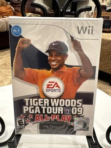 Tiger Woods PGA Tour 09: All-Play (Nintendo Wii, 2008) ¡SELLADO DE FÁBRICA! ¡Nuevo! - Imagen 1 de 7