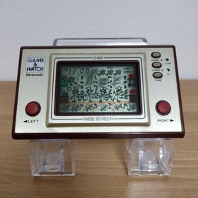 NINTENDO GAME AND & WATCH Chef Wide Screen 1981 tested very good free shipping